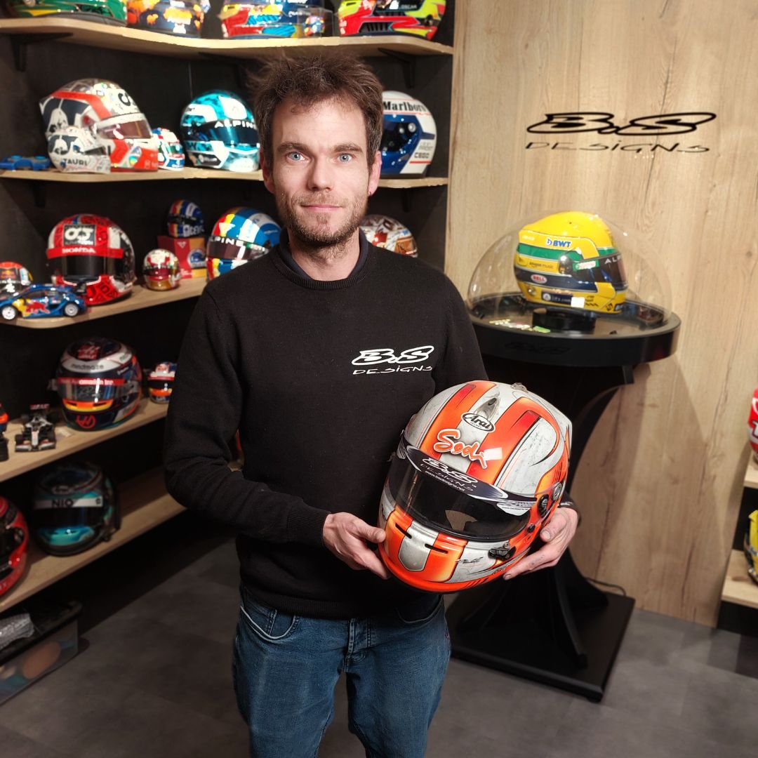 LoicThierry -BS Designs-Helmet painting - motorsport - France