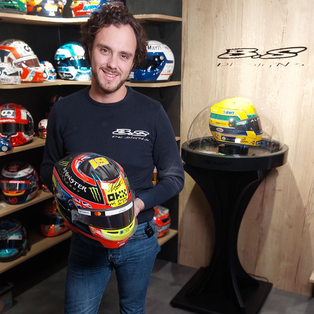 Valentin BS Designs-Helmet painting - motorsport - France